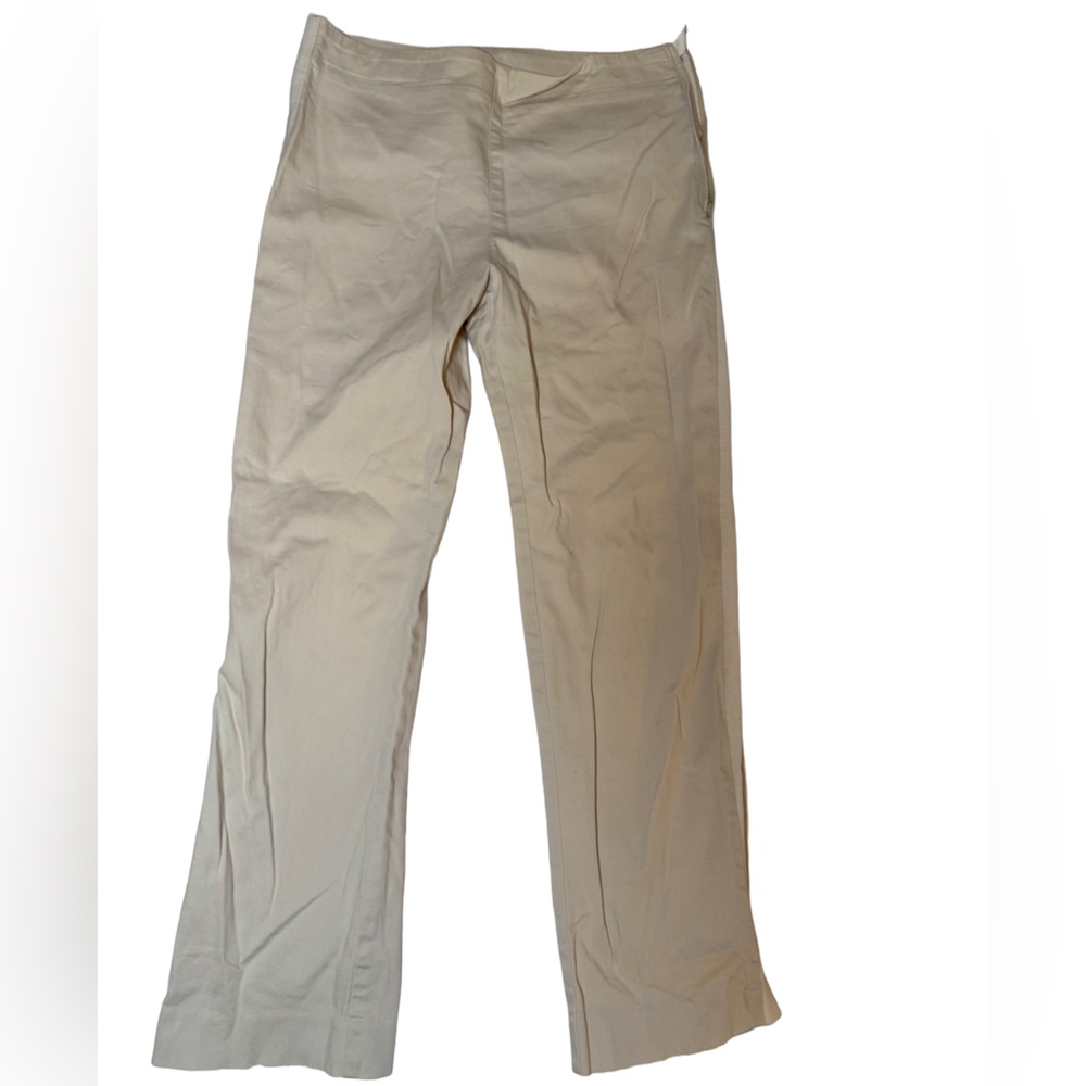 Lacoste Women's Khaki Chinos